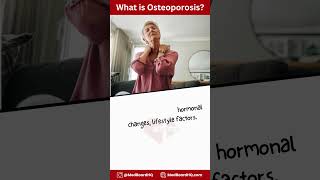 What is Osteoporosis  Symptoms Causes and Treatment osteoporosis womenshealth boneproblems [upl. by Nnylarej]