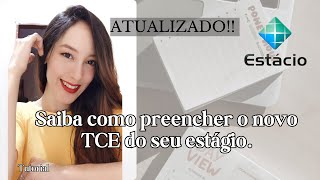 Preenchendo TCE novo formato atualizado Estágio em organizações não escolares  Thalia Ariadna [upl. by Negam]