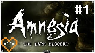 🎃 Lets Play AMNESIA THE DARK DESCENT • 1 • Something Goopy This Way Comes 👻 [upl. by Brook]