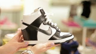 How to Wear Wedge Sneakers THIS w Elizabeth Holmes [upl. by Merrow]