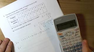 Standard Deviation Variance and Mean Average [upl. by Lyle]