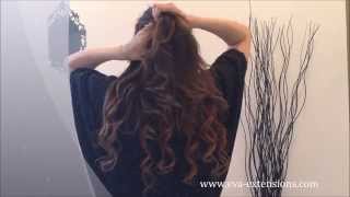 ❤comment posermettre des extensions a clip❤ Maxi volume Cheveux naturels❤ [upl. by Ayojal]