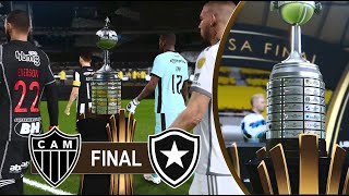 Atlético Mineiro vs Botafogo ● Final Copa Libertadores 2024 ● Gameplay Pes 2021 [upl. by Hallett604]