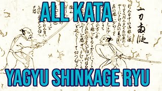 Yagyu Shinkage Ryu  All Kata [upl. by Suter]