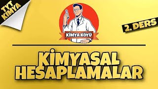 Kimyasal Hesaplama Problemler1  KİMYASAL HESAPLAMALAR  2022 TYT [upl. by Etnecniv104]