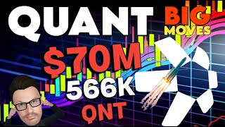 🚨 QUANT  HUGE MOVES  70M 566K QNT  WHATS HAPPENING 😱👀 QUANT QUANTCOIN QUANTCRYPTO [upl. by Yendirb]