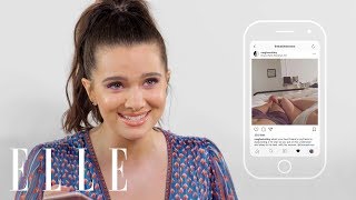 The Bold Types Katie Stevens InstaStalks Her CoStars  InstaStalk  ELLE [upl. by Lled]