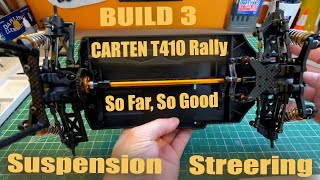 CARTEN T410 Rally Roller Chassis Build  Steering and Suspension LOTR Reference included [upl. by Leigha]