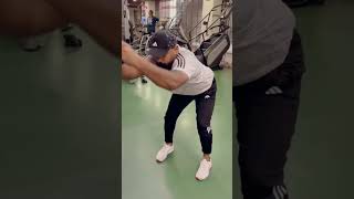 Back Biceps work fitfamgym motivation backworkoutathomenoequipment gymexercises bicepsworkout [upl. by Burrow]