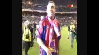 HIMNO DEL BARÇA EN EL BERNABEU jajajaavi [upl. by Casie]