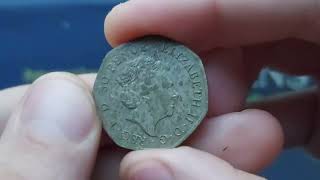 QUICK COIN HUNT £20 50p coin hunt 23 [upl. by Lorolla]