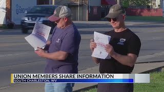 Unionized CocaCola workers protest at South Charleston Sheetz [upl. by Kruger]