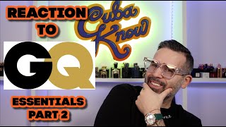 REACTION TO GQ ESSENTIALS CELEBRITY FRAGRANCES PART 2 [upl. by Quenna]