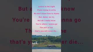 Lady Gaga AlwaysRememberUsThisWay Short3Lyrics [upl. by Eihtur]