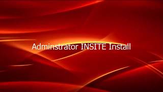 How to Perform an Administrator INSITE Install [upl. by Vickey587]