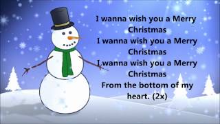 Jose Feliciano  Feliz Navidad Lyrics [upl. by Banwell]