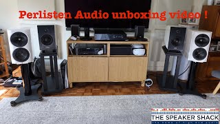 Perlisten Audio S4b unboxing video [upl. by Geof]