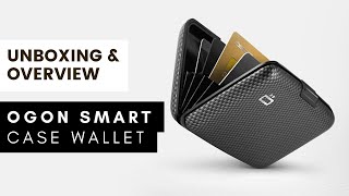 ÖGON Smart Case Original Wallet Unboxing amp Overview [upl. by Cleopatre]