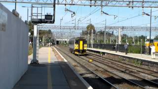 Greater Anglia Class 153 153314 5Z54 passing Northampton 8th September 2014 [upl. by Anstus550]