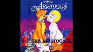 01  The Aristocats  The Aristocats Italian Original Soundtrack [upl. by Dehlia]