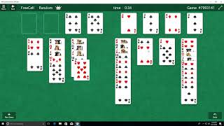 Microsoft Solitaire Collection FreeCell Random On Windows 10 [upl. by Brantley]