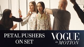 Vogue in Motion  Petal Pushers EP 2 of 3  Behind the Scenes of a Vogue Fashion Editorial Shoot [upl. by Stortz]