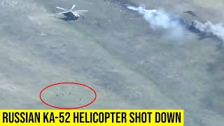 Russian KA52 Helicopter Crashed in the Donetsk region [upl. by Aivato]