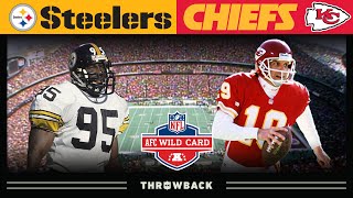 Montana Still Has Some Magic Steelers vs Chiefs 1993 AFC Wild Card [upl. by Ientirb]