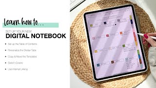 How To Set Up Your New Digital Notebook in Goodnotes [upl. by Nlyak901]