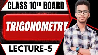 Trigonometry class 10 🤯  Lecture 5 Questions  All boards  Ncert Covered  exhub  pw [upl. by Nauqaj]