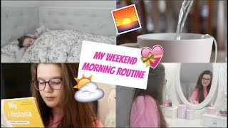 MY WEEKEND MORNING ROUTINE 2018 [upl. by Mab]