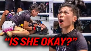 Xiong Jing Nan Did The UNEXPECTED 😱 Full Fight vs Samara Santos [upl. by Varney269]