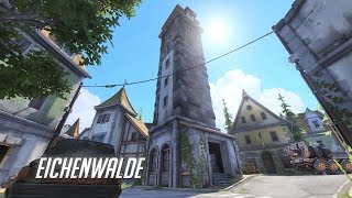 17 Minutes of Overwatch Eichenwalde Gameplay  Gamescom 2016 [upl. by Astraea]