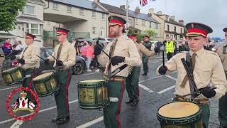 Castlederg Young Loyalists FB 2  Cookstown Sons Of William Parade 2024 [upl. by Catharina]