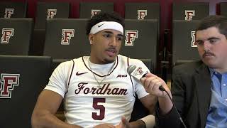 202425 Fordham Mens Basketball  Josh Rivera [upl. by Rett]