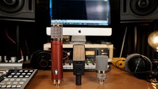 Avantone CV12 BLA vs AKG C414 XLII vs Neumann TLM 102 Vocal Test [upl. by Nonnahsal485]