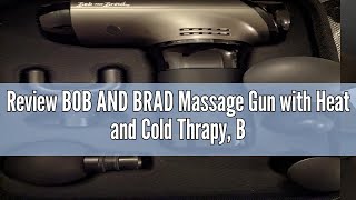 Review BOB AND BRAD Massage Gun with Heat and Cold Thrapy Bob and Brad T2 Pro Massage Gun Deep Tiss [upl. by Gilroy671]