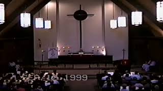 Redeemers 25th Anniversary Service 1999  Old Church Videos [upl. by Adnael189]