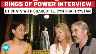 Rings of Power Interview Director Charlotte Brandstorm Cynthia AddaRobinson and Trystan Gravelle [upl. by Aibsel]