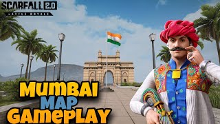 My First Gameplay in Scarfall 20  Mumbai Map  Indian Battle Royale game [upl. by Durno13]