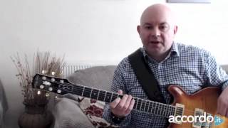 John Wheatcroft quotPlaying blues with arpeggiosquot Guitar Lesson [upl. by Aneeh]