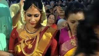 Malayalam film actor quotRatheesh squot daughter padma marriage photo [upl. by Lisette]