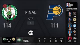 Celtics  Pacers Game 3  NBAConferenceFinals presented by Google Pixel on ABC Live Scoreboard [upl. by Adella]