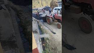 asphalting of road shortvideo automobile bridgebuildingshortvideo video [upl. by Eeliak]