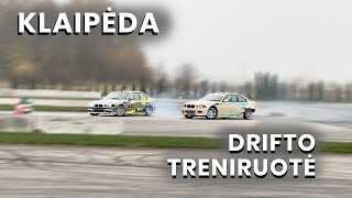 DRIFTO TRENIRUOTĖ KLAIPĖDOJE  E46 TURBO PRISIJAUKINIMAS [upl. by Pelson542]