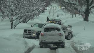 11302024 Erie PA  Erie Buried In Snow Stuck Vehicles Plows Working People Walking [upl. by Orwin]