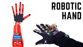 How to Make Wireless  Gesture Control Robotic Hand [upl. by Ailimat93]