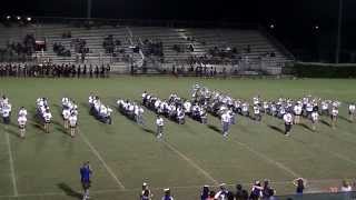 Hollywood Hills High School Marching Band  Halftime Show  962013 [upl. by Towney]