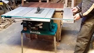 Makita mlt 100 asztal bovitese [upl. by Neeron664]