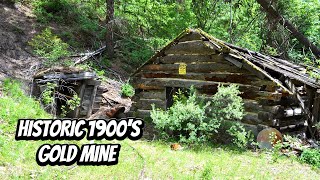 Rare Access to a Historic 1900s Abandoned Gold Mine  Private Property Permission Part 1 [upl. by Halueb]